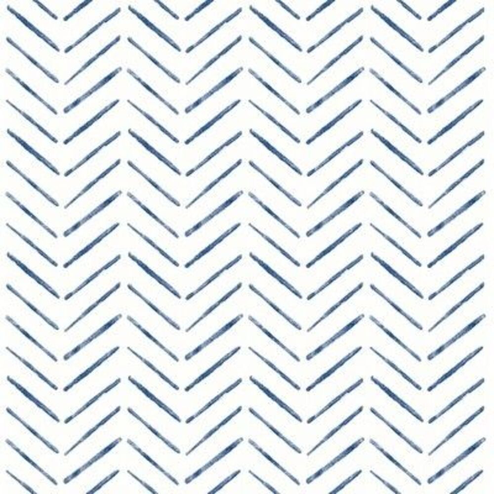 NuWallpaper -  Indigo Holden Peel and Stick Wallpaper Indigo